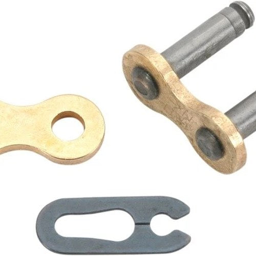 D.I.D 428 NZ Series Non-Sealed Chain FJ Press Fit Master Link Gold