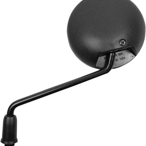 Parts Unlimited Round Mirror 4" Black