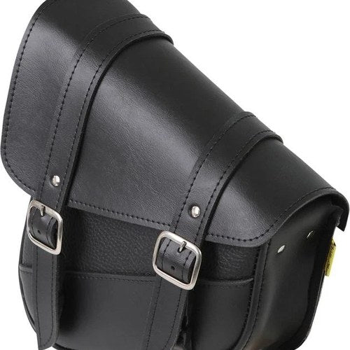 Willie & Max Revolution Swingarm Saddlebag Black #59776-00 Harley Davidson