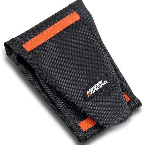 Moose Ribbed Seat Cover Black/Orange KTM 450 XC-F 2019-2022