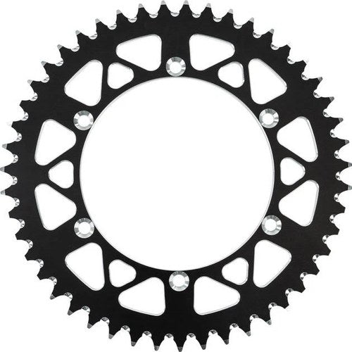Fire Power Aluminum Rear Sprocket 520 48T Black #422-48 Blk for Kawasaki/Suzuki