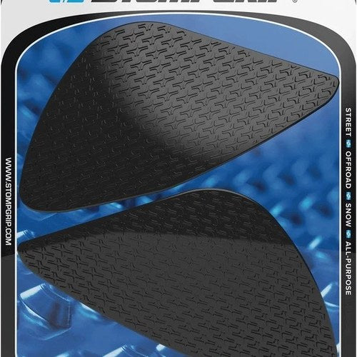 Stomp Icon Profile Traction Pad Tank Grips Black #55-14-0183-1B