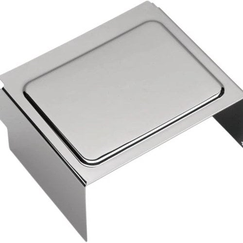 DS Battery Side Cover with Raised Panel Chrome Harley Davidson Dyna