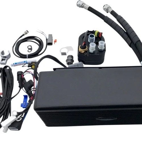 Ultracool 3.0 Below Regulator Mount Cooler for S&S Gloss Black #DY-1GSS