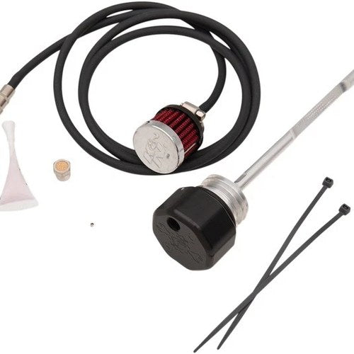 Feuling Vented Oil Dipstick Black #3078 Harley Davidson Road Glide/Road King