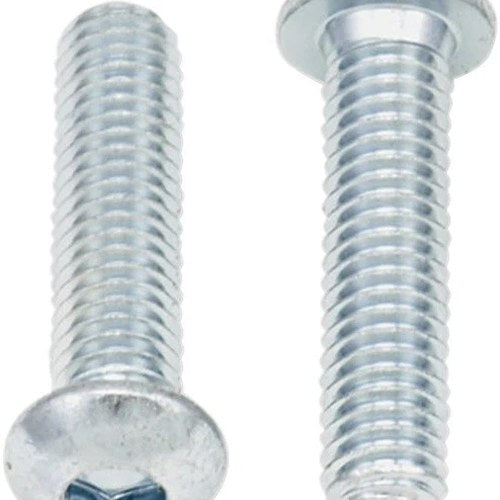 Bolt Motorcycle Hardware Button Head Allen Bolts M6 x 25mm 10-Pack