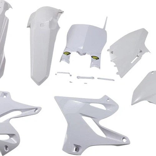 Cycra 5-Piece Replica Plastics Kit White for Yamaha YZ125/YZ250/YZ250X