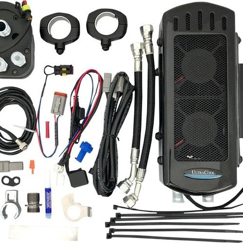 Ultracool 3.0 Side Mount Oil Cooler for S&S Gloss Black SMT-1GSS Harley Davidson