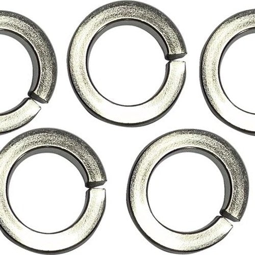 Drag Specialties Front Axle Nut Lock Washers Chrome 5-Pack