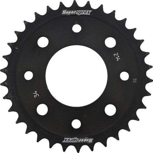 Supersprox Racing Steel Rear Sprocket 420 34T Black Honda MSX125 Grom 125