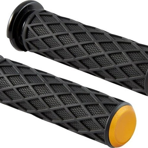 Arlen Ness Diamond Grips Gold #500-016 Harley Davidson