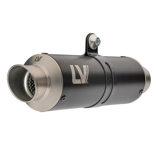 Leo Vince GP Corsa Slip-On Muffler Black Edition #15502BU KTM RC 390 2017-2020