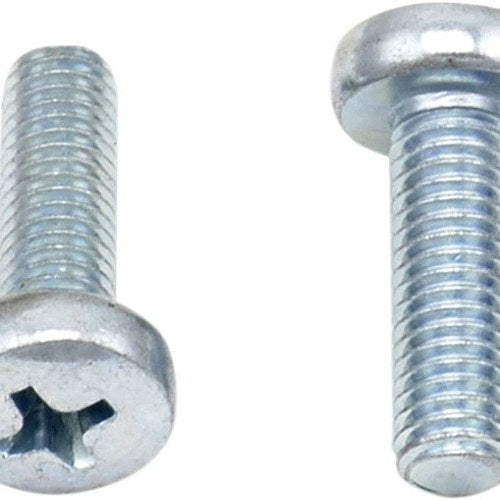 Bolt Motorcycle Hardware Pan Head Phillips Screws M5 x 15mm 10-Pack