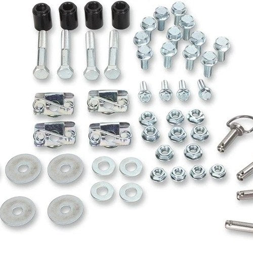 Cycle Visions Bagger-Tail Bag Mounts Black #CV7405B Harley Davidson Dyna