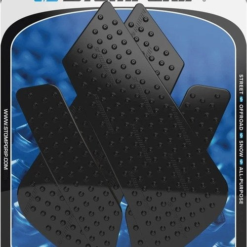 Stomp Volcano Profile Traction Pad Tank Grips Black #55-10-0174B BMW S 1000 XR