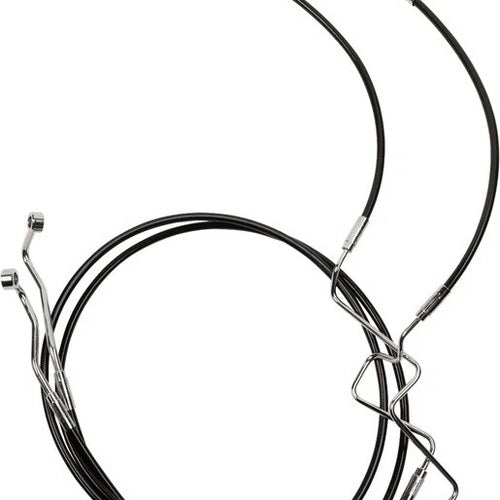 Magnum XR Lower Brake Line Black/Chrome Harley Davidson Electra Glide 2024