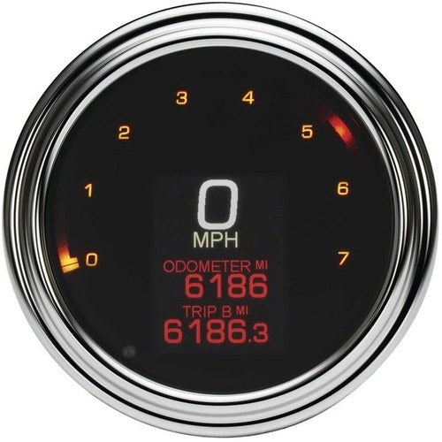 Dakota Digital Mlx Series Speedometer 4.5-5" Chrome #MLX-2004 Harley Davidson