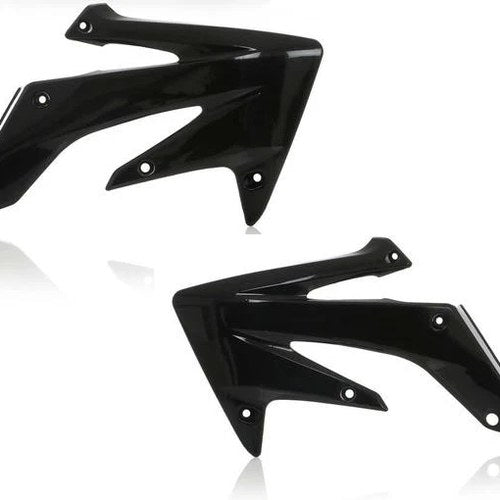 Acerbis Radiator Shrouds Black for Honda CRF250X 4-Stroke/CRF250R 4-Stroke