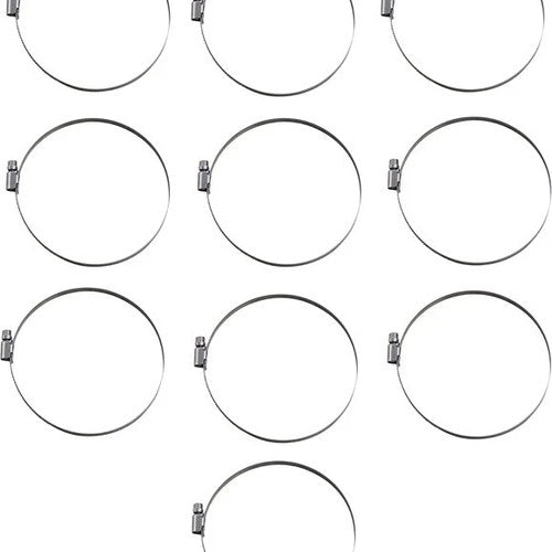 Parts Unlimited Embossed Hose Clamps 100mm to 120mm