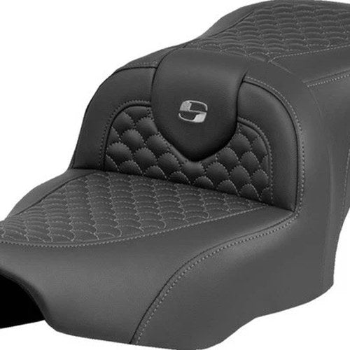 Saddlemen RoadSofa DS Seat Dark Grey Stitch #823-07-20802 Harley Davidson