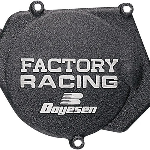 Boyesen Ignition Cover Black for Kawasaki KX250 1990-2004