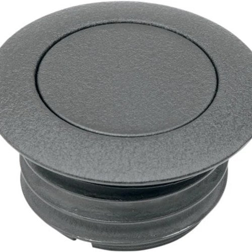 DS Pop-Up Gas Cap Vented Wrinkle Black 2.36" Harley Davidson #144626