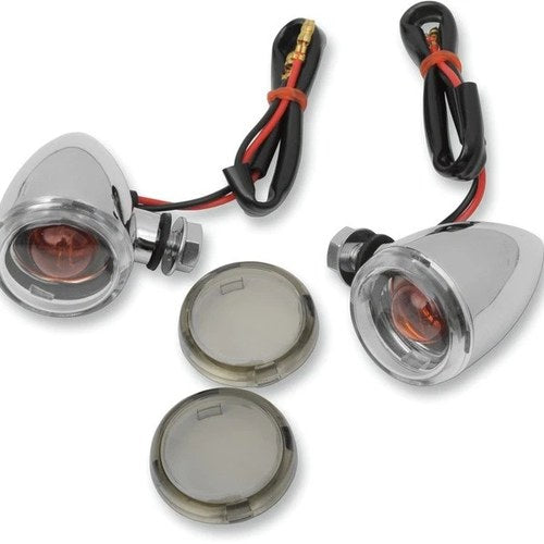 DS Mini Deuce Bolt-On Marker Lights Chrome Clear/Smoke