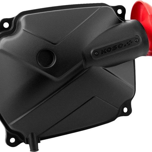 Koso Hurricane Racing Air Filter Cover Black for Honda MSX125 Grom 125 2021-2023