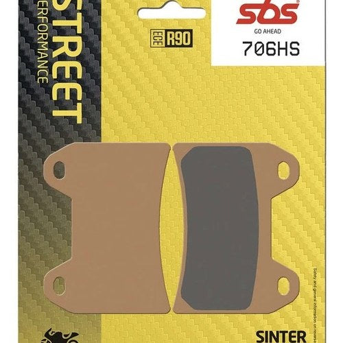 Sbs HS Sinter Metal Brake Pads Front #706HS