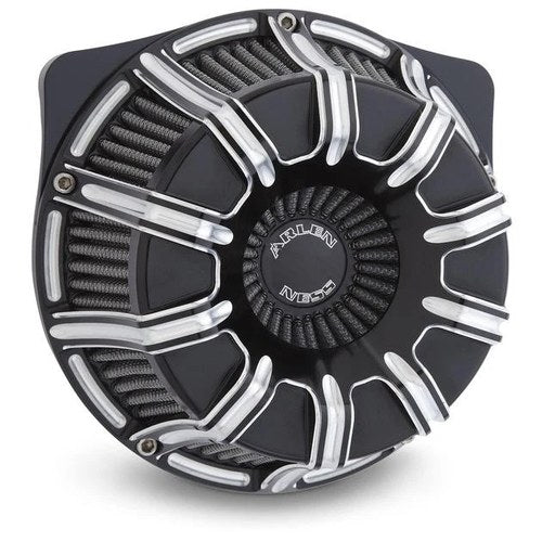 Arlen Ness 10-Gauge Inverted Air Cleaner Kit Black #18-947 Harley Davidson