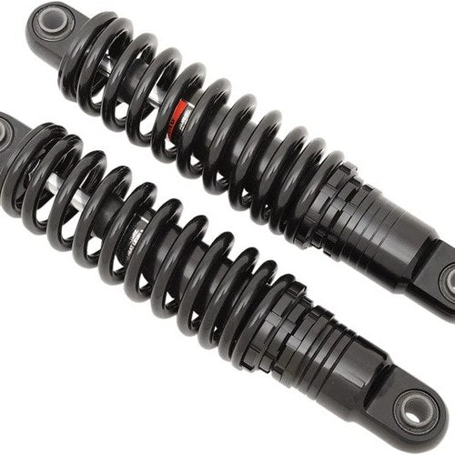 Drag Specialties 13" Ride-Height Adjustable Shocks Black #174165