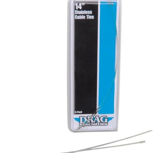 DS Stainless Steel Cable Ties 14" 5-Pack