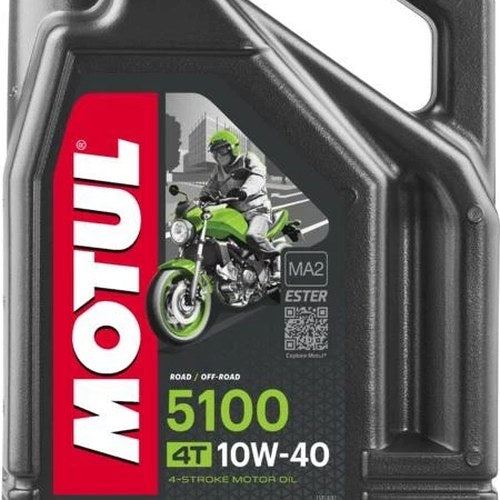 Motul 5100 Synthetic-Blend Engine Oil 4T 10W-40 4 Liter