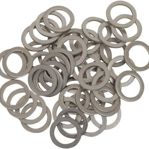 Bolt Motorcycle Aluminum Brake Banjo Bolt Crush Washers 10mm x 14.5mm 50-Pack