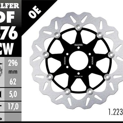 Galfer Wave Rotor Front for Honda VFR800/Valkyrie/Goldwing/CBR 600/CBR 900