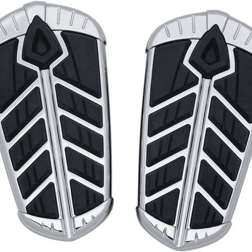 Kuryakyn Spear Passenger Floorboard Inserts Chrome Indian Roadmaster/Springfield