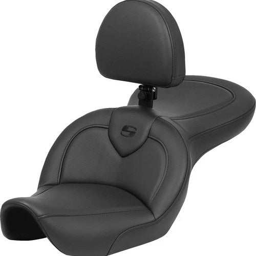 Saddlemen RoadSofa Seat With Backrest #284733 Harley Davidson Dyna 1996-2003