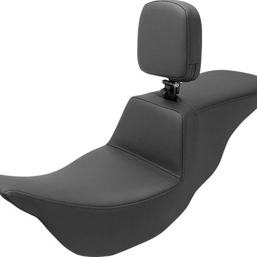 Saddlemen Tour Step-Up Seat With Backrest #284626 Harley Davidson