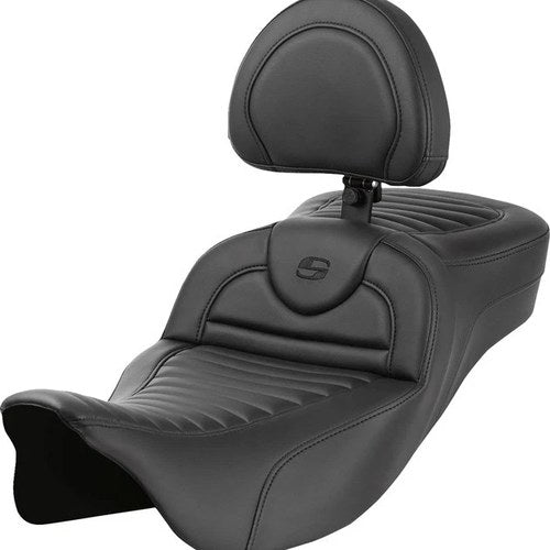 Saddlemen RoadSofa Tuck-N-Roll Ext. Reach Seat With Backrest #285046
