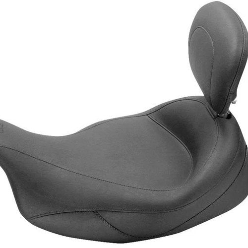 Mustang Vintage Super Solo Seat With Backrest #79446 Harley Davidson