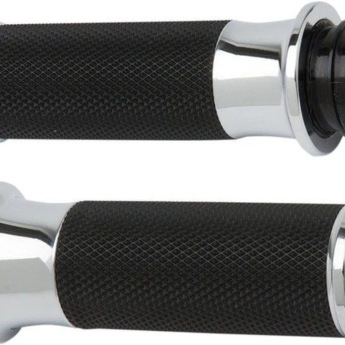 Arlen Ness Smoothie Fusion Grips Chrome #07-320 Harley Davidson