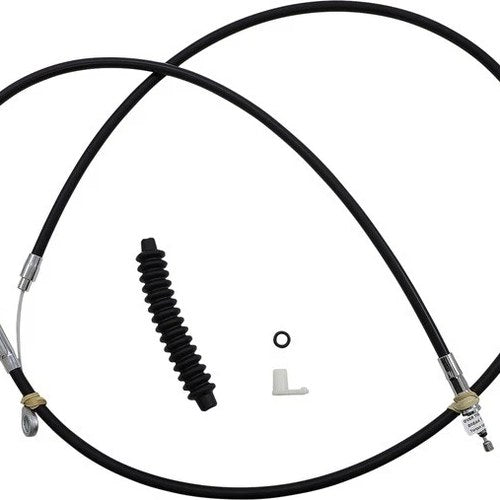 Drag Specialties Black Vinyl Clutch Cable 74" Black Harley Davidson