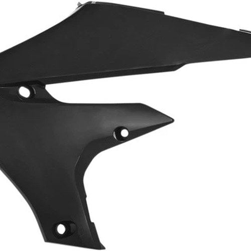 Acerbis Radiator Shrouds Black for Yamaha YZ450F 2018-2025