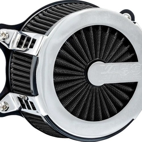Vance & Hines VO2 Cage Fighter Air Cleaner Chrome #71105 Harley Davidson