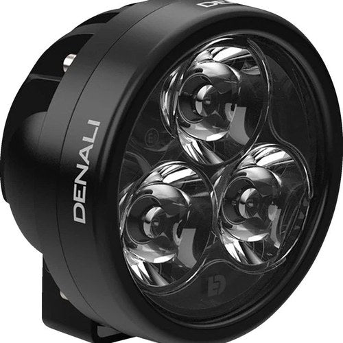 Denali Electronics D3 LED Light Pod With DataDim 3.5" D Black White
