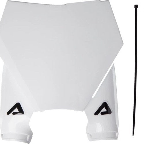 Acerbis Raptor Front Number Plate White 2983160002 KTM