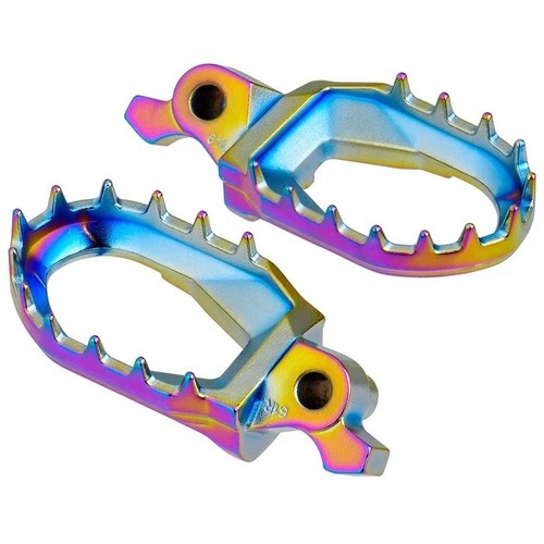 Zeta Max Footpegs Oil Slick #ZE93-2615 for Yamaha