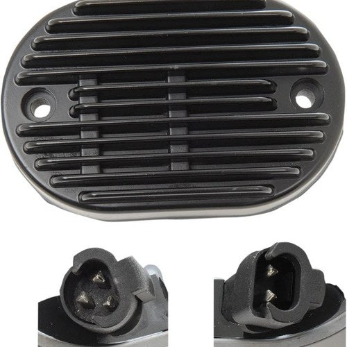 DS Premium Voltage Regulator Black Harley Davidson Softail/FatBoy
