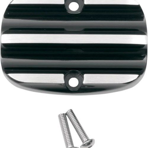 Covingtons Rear Brake Master Cylinder Cover Finned Black C1153-B Harley Davidson