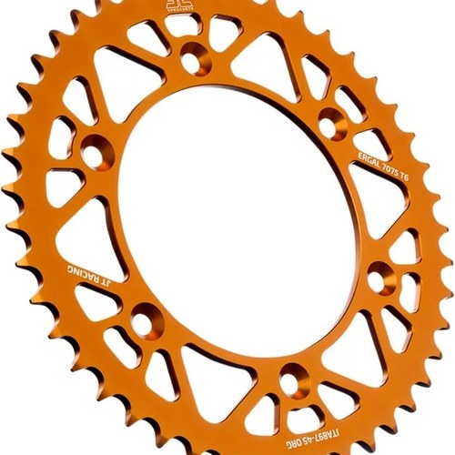 JT Aluminum Rear Sprocket 45T Orange #JTA897.45ORG Husaberg/KTM